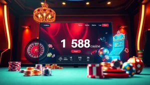 Experience the thrill of online gambling at https://1mm888.com/ with vibrant casino visuals.