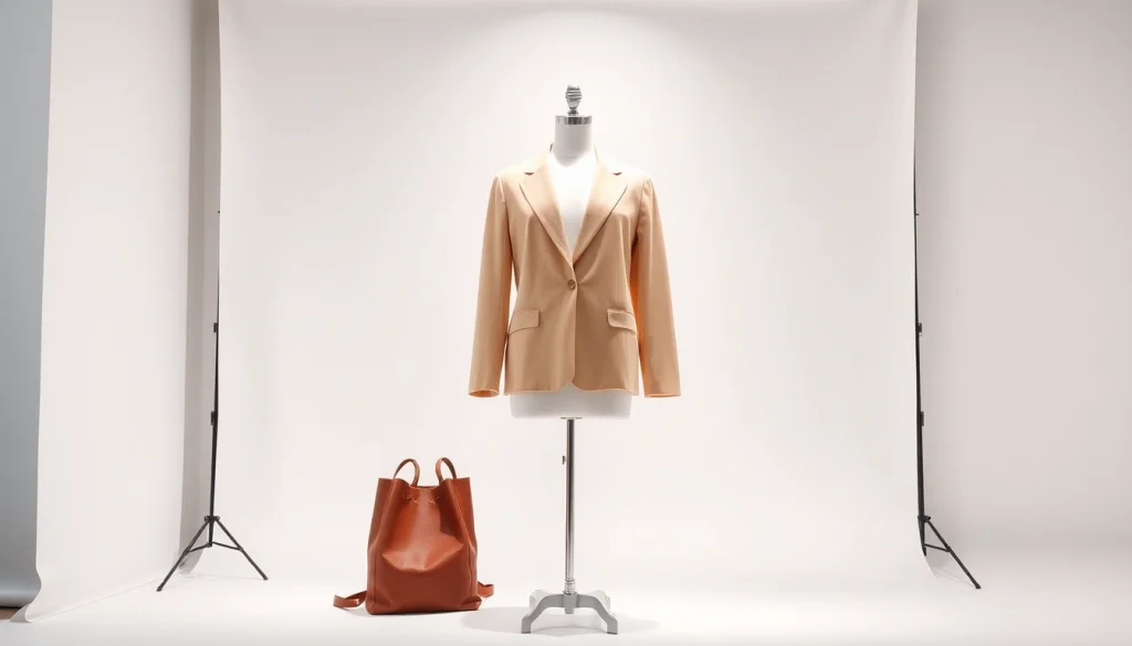 Fotografo ecommerce showcasing quality fashion photography with ghost mannequin