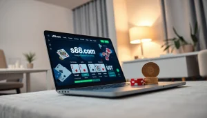 Interactive gaming experience on af88.com showcasing modern online gambling.