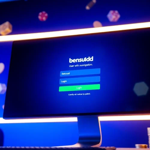 Masuk ke platform perjudian online dengan tampilan bensu4d login yang menarik dan profesional.