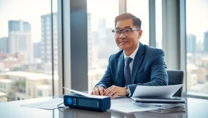 신용카드 현금화에 대한 조언을 제공하는 전문가의 모습