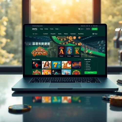Explore the elegant online gaming setup at https://whycazino.com showcasing a vibrant platform for players.