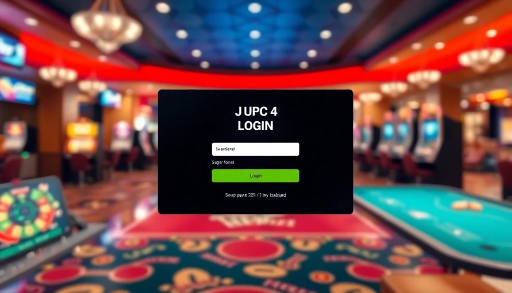 Masuk ke virus4d login slot dengan panel antarmuka yang menarik dan lingkungan kasino yang hidup