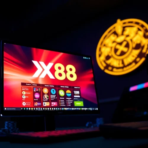 Engaging visual of XX88 gaming interface showcasing its user-friendly design for online bettors at https://xx88.pizza/.