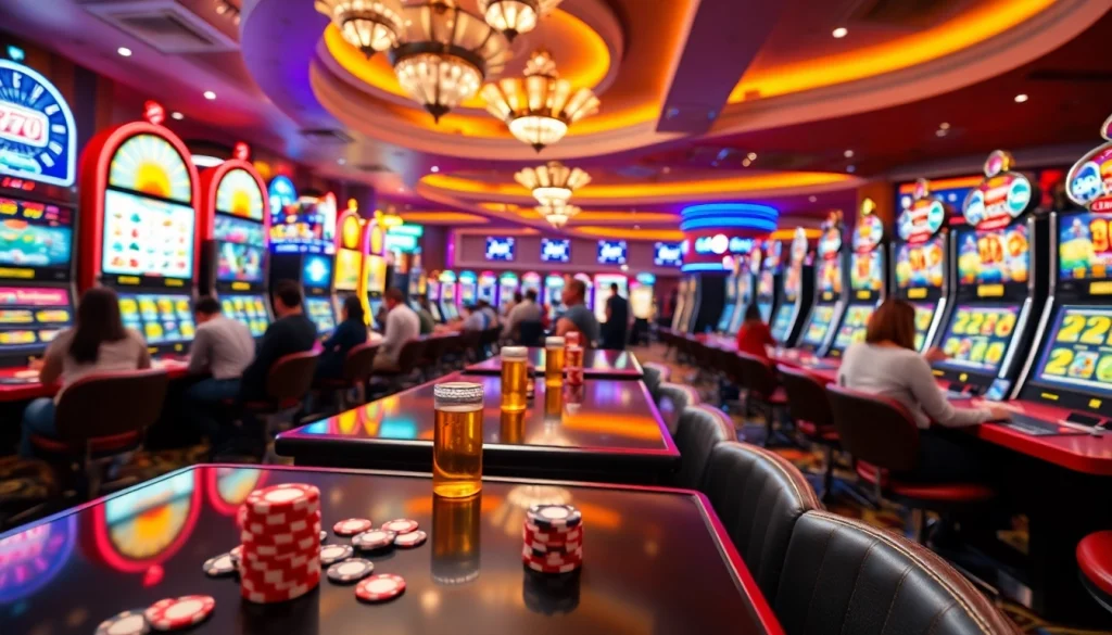 Login ke jewel4d login slot dengan antusiasme di lingkungan kasino yang ramai.