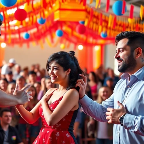 Experience vibrant entertainment at https://tcspecialentertainment4u.com with lively performers captivating an engaged audience.
