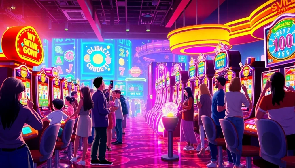 Permainan petanitoto dalam suasana kasino yang penuh warna dan kesempatan besar.