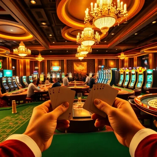 Experience the excitement of betting at OK365 Trang chủ with vibrant tables and players.