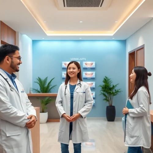Explore veneers malaysia options in a modern, professional dental clinic.