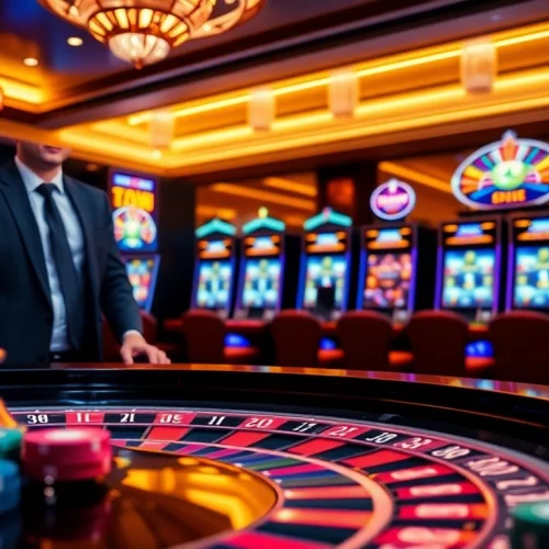Winning chips on a roulette table at https://bl-555.io/ showcasing an exciting casino atmosphere.
