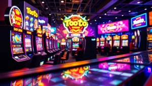 Menggambarkan petani toto dalam suasana bermain game online yang menarik.