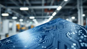 Visual representation of das 142 showcasing intricate technology in a modern setting.