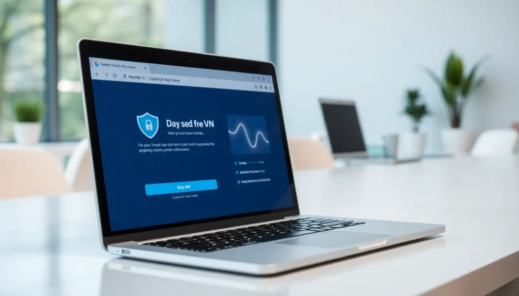 Quickly download a VPN for free and secure your connection with this user-friendly interface.