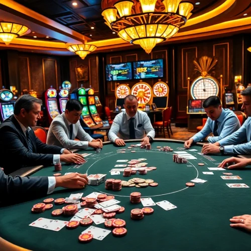 Experience luxury gambling at https://188bet.archi/ with poker tables, thrill, and strategic gameplay.