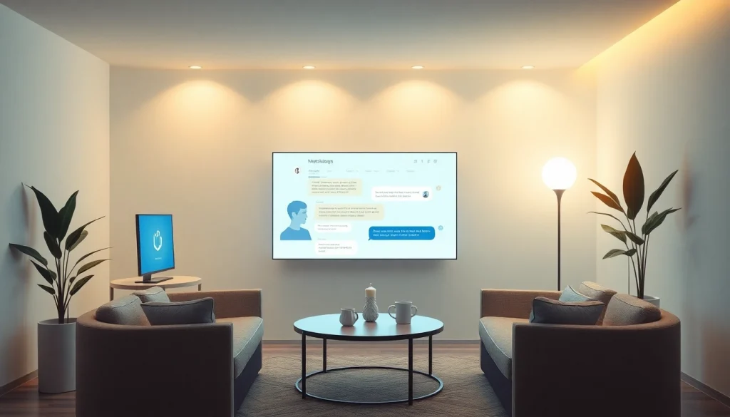 Engaging AI chatbot conversation about sex ai in a modern digital space.