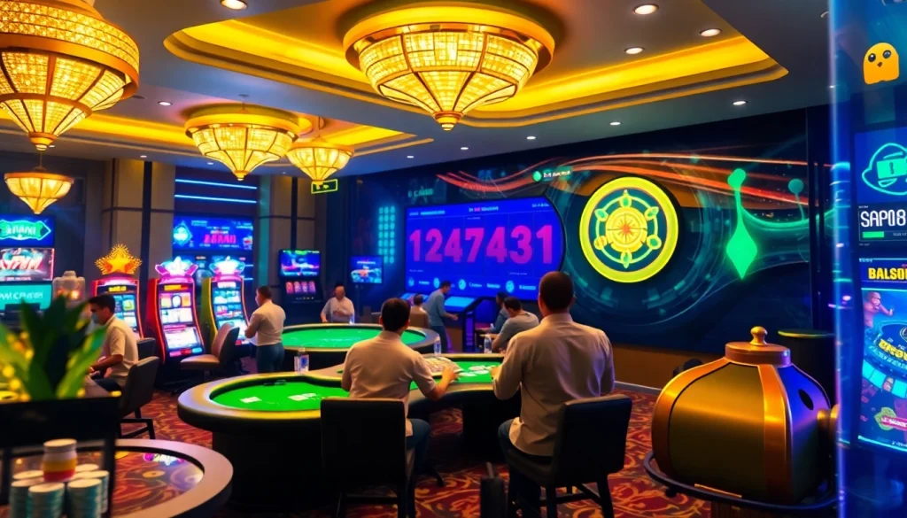 Exciting gaming platform interface from https://mm88.agency/ showcasing engaging casino games with vibrant colors.