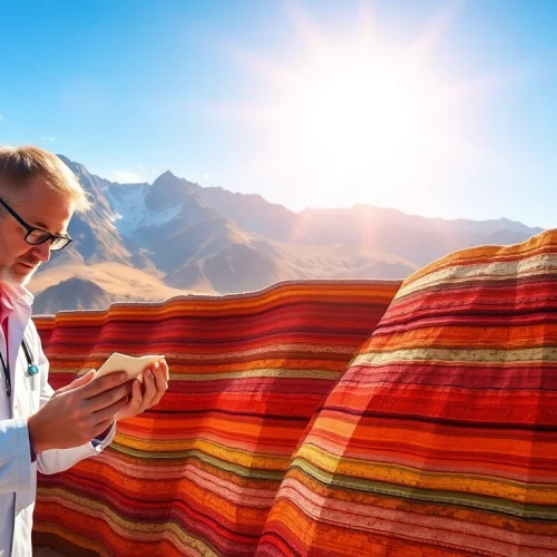 Analyze diverse geology layers and formations highlighted in a professional geologist's field study.