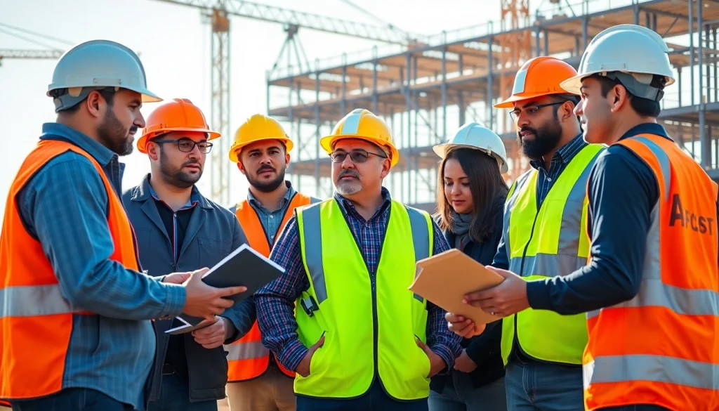 Engaging scene of construction safety training Colorado with diverse participants learning safety protocols.