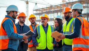 Engaging scene of construction safety training Colorado with diverse participants learning safety protocols.