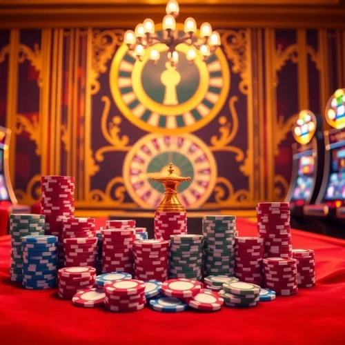 Experience the excitement of Trang chủ MMOO with vibrant casino tables and lively slot machines.