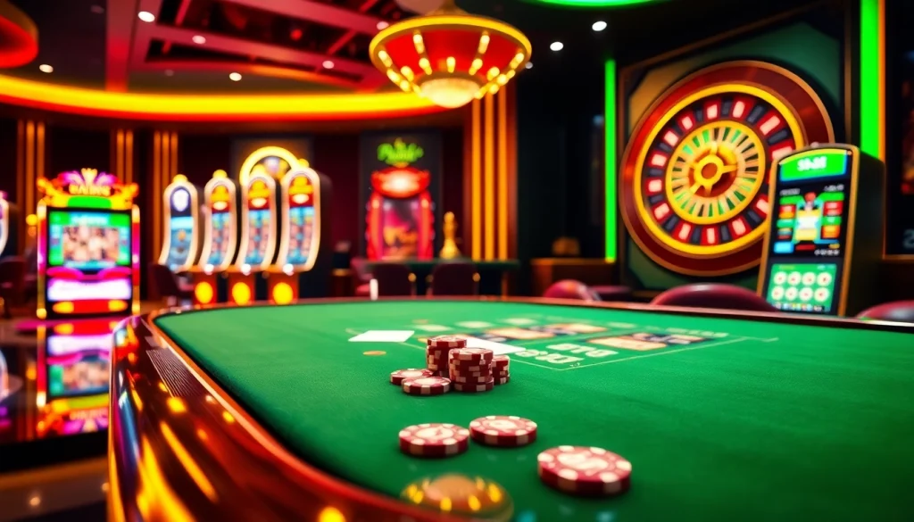 Experience the thrill of the s8 game with vibrant casino visuals and dynamic gameplay elements.