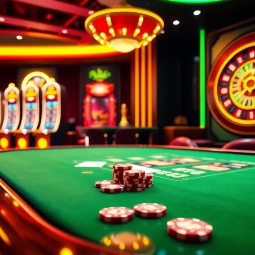 Experience the thrill of the s8 game with vibrant casino visuals and dynamic gameplay elements.