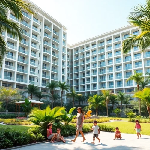 Explore the luxurious Tampines St 95 EC surrounded by lush greenery, designed for modern living.