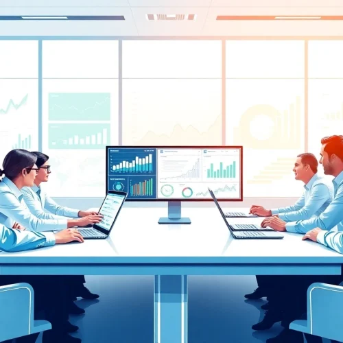 Visualizing competitive intelligence analysis in a collaborative team setting.