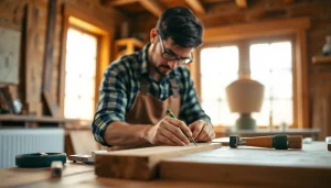 Rencontrez un artisan qualifié près de chez vous en pleine rénovation à domicile.