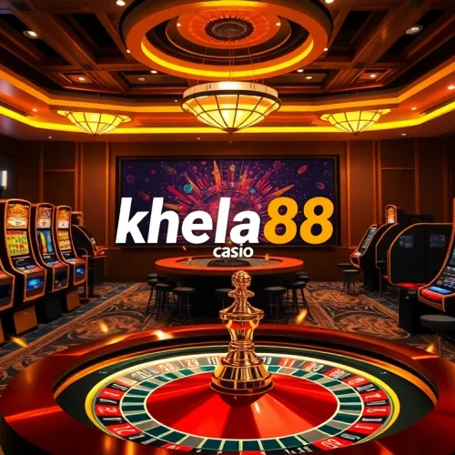 Experience the excitement of khela88 লগইন করুন with a vibrant online casino setup featuring dynamic betting options and immersive graphics.