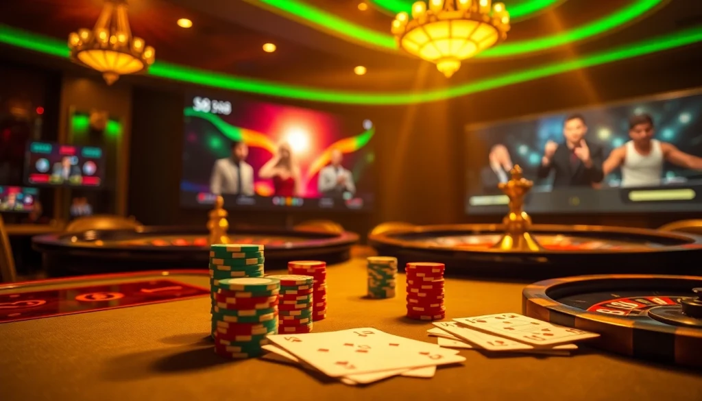 Experience the thrill of S8 casino with a vibrant poker scene and luxurious gaming elements.