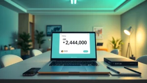 Success on BOX138, showcasing a digital wallet with a withdrawal of IDR 2,424,000