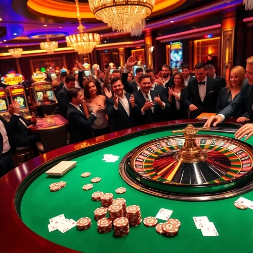 Experience thrilling poker action at 33win con with stylish tables and vibrant casino atmosphere.