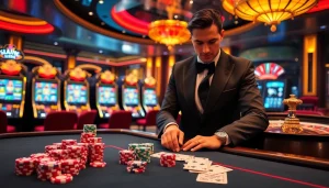 Rasakan sensasi obraltoto dengan permainan kasino kelas atas, mesin slot yang hidup, dan kegembiraan poker.