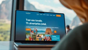 Nuvelios.org에서 맞춤형 여행 경험을 강조한 디지털 플랫폼 이미지