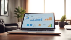 Interactive Instagram smm panel interface showcasing analytics and growth for social media.