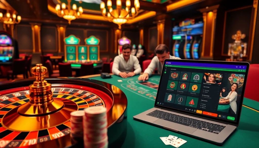 Experience the excitement of gambling on OK365 Trang chủ with vibrant online casino elements.