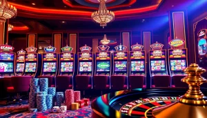 Engage with thrilling slot online experiences at a luxurious casino atmosphere.
