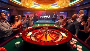 Experience thrilling games at new66 with vibrant casino tables and exciting gameplay.