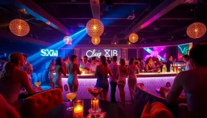 Experience the vibrant nightlife at Club sxm with stunning performances and luxury ambiance.