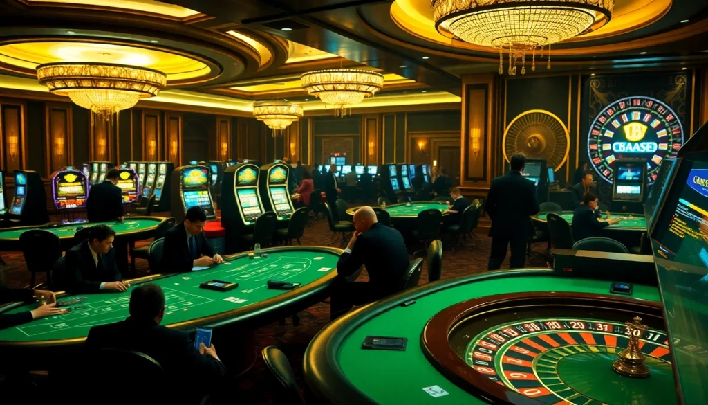 Engaging scene of poker players at a casino while referencing the hidden wiki dark web atmosphere.
