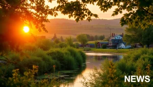 Engaging visual of Southern Maryland Chronicle representing local news and serene landscapes.