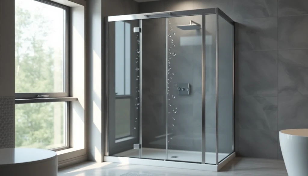 Genießen Sie die Vorteile der sonni Duschkabine 80x80 in einem modernen Badezimmer-Design.