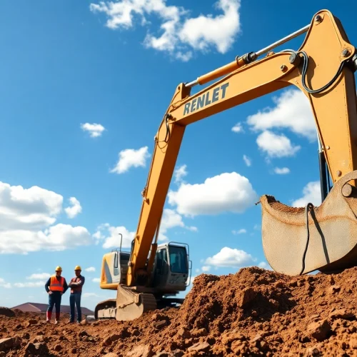 Maximize Job Efficiency with Rent Excavators for Your Next Project