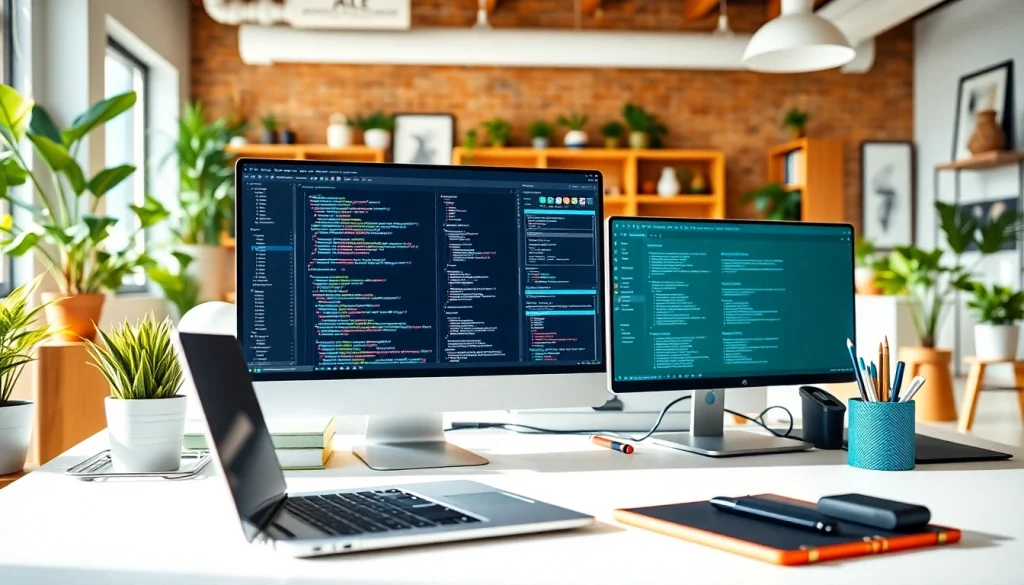 Design workspace showcasing https://www.maeden.com/en with modern elements and vibrant colors.