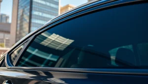 Enhance your vehicle's style and privacy with ceramic window tint.