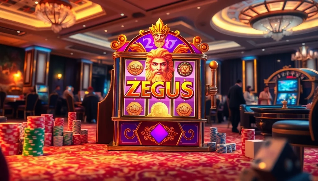 Mainkan Slot Zeus dan menangkan besar di kasino seru ini yang menampilkan elemen kemewahan.