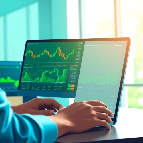 Acheter bitcoin : Analyze cryptocurrency trends with a modern setup and Bitcoin charts.