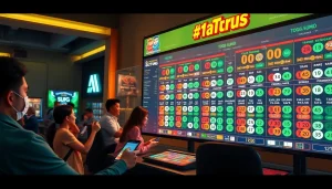 Adegan menarik para pemain yang bertaruh pada sumo togel dalam lingkungan permainan online yang mengundang.