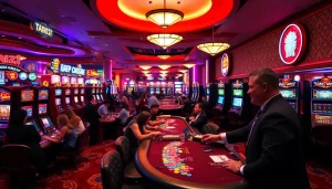 UFA169 เข้าสู่ระบบ สนุกสนานในคาสิโนที่เต็มไปด้วยผู้เล่นและความคึกคัก